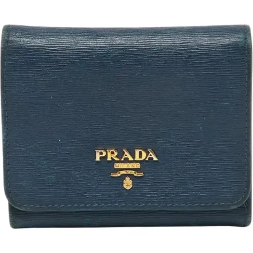 Pre-owned Leather wallets , female, Sizes: ONE SIZE - Prada Vintage - Modalova