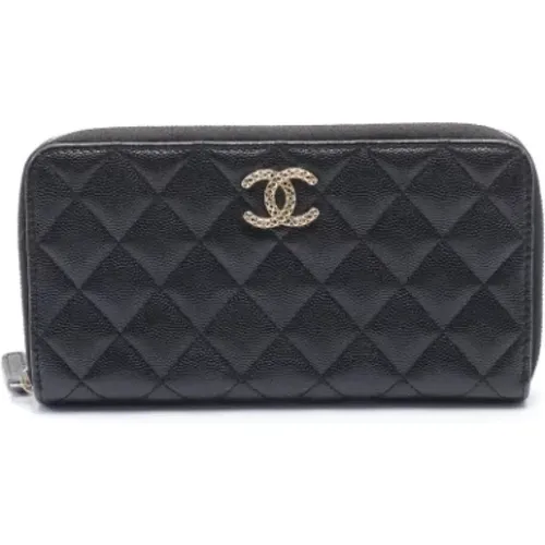 Pre-owned Leather wallets , female, Sizes: ONE SIZE - Chanel Vintage - Modalova