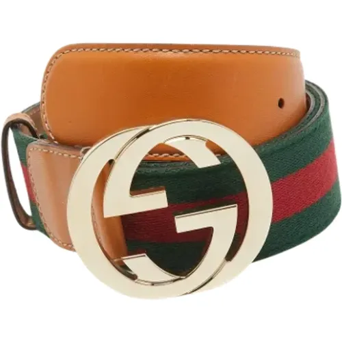 Pre-owned Leather belts , female, Sizes: ONE SIZE - Gucci Vintage - Modalova