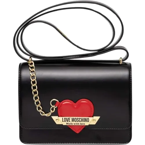 PU Shoulder Bag Jc4139Pp1Llm , female, Sizes: ONE SIZE - Love Moschino - Modalova