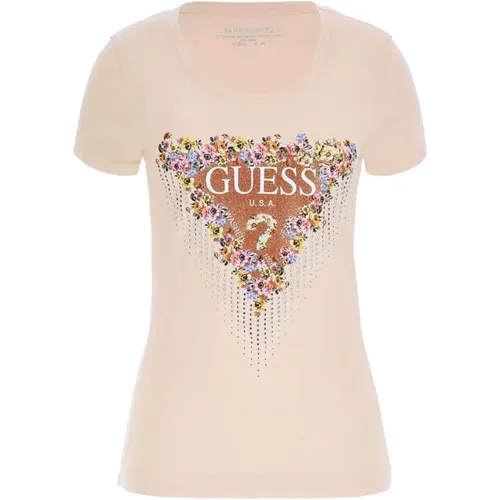 Short Sleeve T-Shirt , female, Sizes: M, L, S, XL, XS - Guess - Modalova