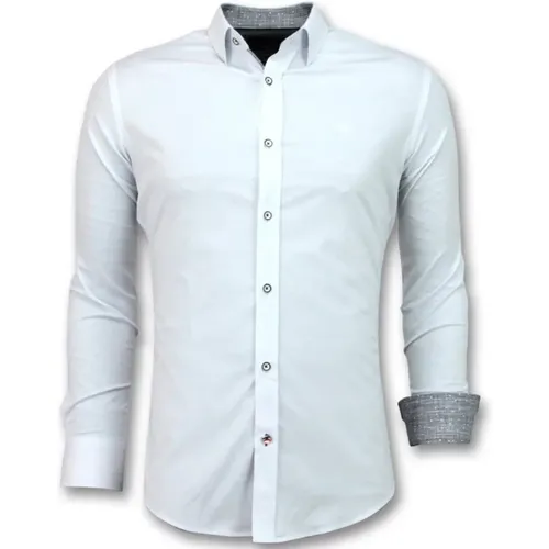 Italian Blouse Men - Slim Fit Shirts - 3034 , male, Sizes: 3XL, S, M, 2XL - Gentile Bellini - Modalova