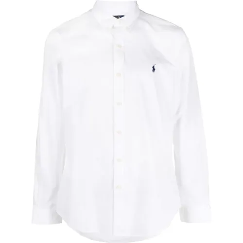 Polo Pony Cotton Shirt , male, Sizes: L, 2XL, XL, S - Polo Ralph Lauren - Modalova