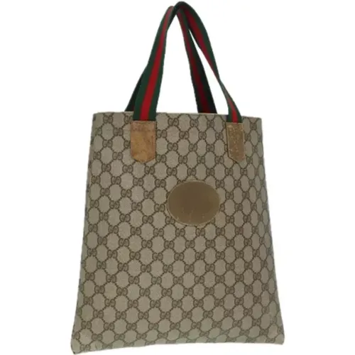 Pre-owned Leder totes , Damen, Größe: ONE Size - Gucci Vintage - Modalova