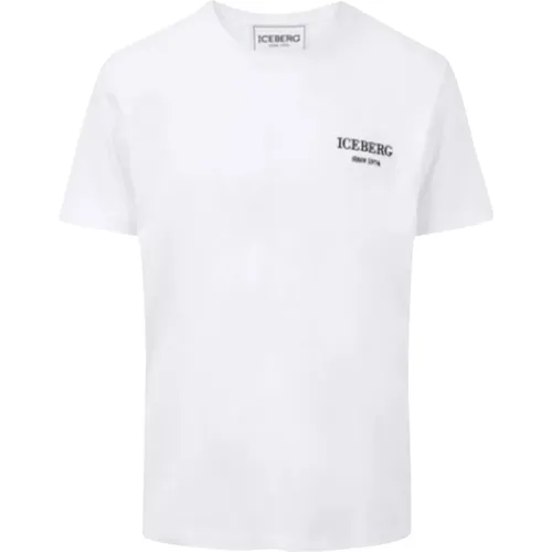 T-shirts with 23E I1P , male, Sizes: S, 2XL - Iceberg - Modalova