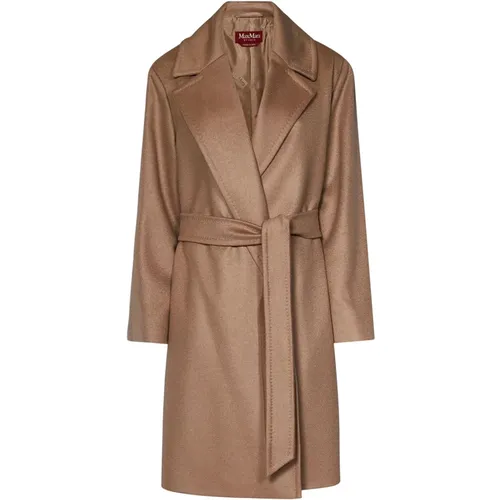 Cashmere Wrap Coat Aw24 , female, Sizes: L, M, S - Max Mara - Modalova