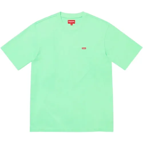 Limited Edition Lime Box Logo Tee , male, Sizes: L - Supreme - Modalova