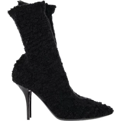 Pre-owned Fur boots , female, Sizes: 6 UK - Dolce & Gabbana Pre-owned - Modalova