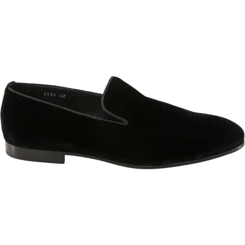 Schwarze Lackleder Loafers SS23,Loafers - Doucal's - Modalova