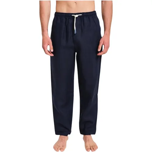 Classic and Refined Linen Pants , male, Sizes: 2XL, XL - Peninsula - Modalova