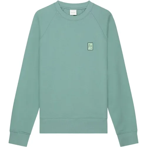 Lux Sage Sweatshirt , male, Sizes: M, XL, S, XS - Filling Pieces - Modalova