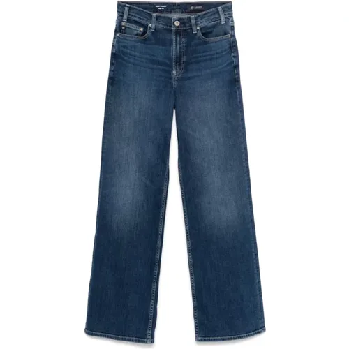 Stretch Denim Wide Leg Jeans , female, Sizes: W26, W28, W24, W25, W27 - adriano goldschmied - Modalova