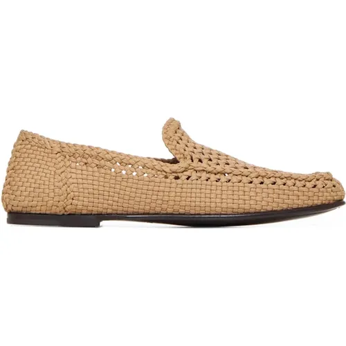 Flat Shoes , male, Sizes: 7 1/2 UK, 9 1/2 UK, 10 UK, 9 UK, 7 UK, 8 1/2 UK - Dolce & Gabbana - Modalova