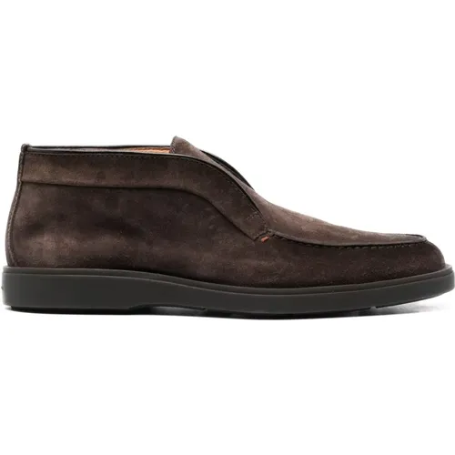 Klassische Suede Desert Boots - Santoni - Modalova