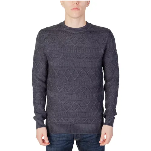 Herren Rundhals Strickpullover , Herren, Größe: M - Only & Sons - Modalova