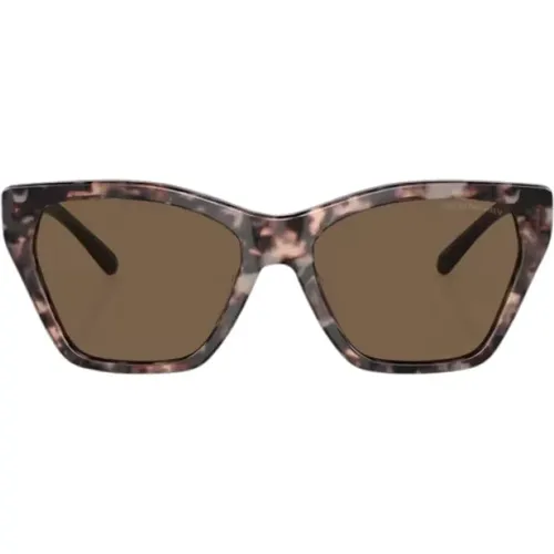 Geometrische Cat Eye Sonnenbrille - Rosato , Damen, Größe: ONE Size - Emporio Armani - Modalova