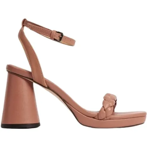 Geflochtene High Heel Sandale , Damen, Größe: 36 EU - Malababa - Modalova