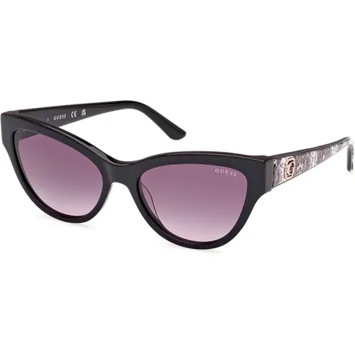 Cat-Eye-Sonnenbrille mit UV-Schutz , Damen, Größe: 56 MM - Guess - Modalova