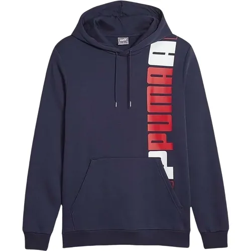 Essentials Logo Hoodie , Herren, Größe: 2XL - Puma - Modalova