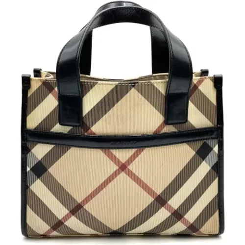 Pre-owned Leather handbags , female, Sizes: ONE SIZE - Burberry Vintage - Modalova