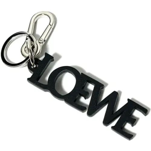 Pre-owned Leather key-holders , female, Sizes: ONE SIZE - Loewe Pre-owned - Modalova