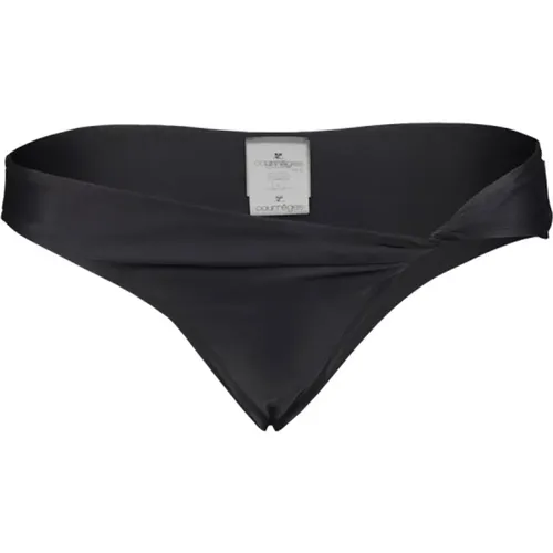 Twist Tech Jersey Bikini Bottom , female, Sizes: L - Courrèges - Modalova