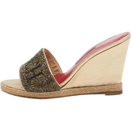 Pre-owned Leder espadrilles - Carolina Herrera Pre-owned - Modalova