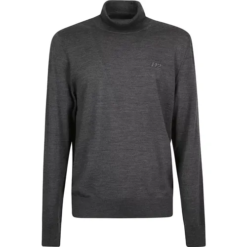 Grey Sweatshirt Ss24 Men's Fashion , male, Sizes: XL - Dsquared2 - Modalova