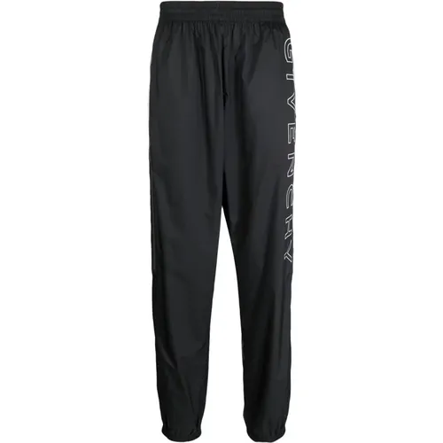 Embroidered-Logo Track Pants , male, Sizes: M, S - Givenchy - Modalova