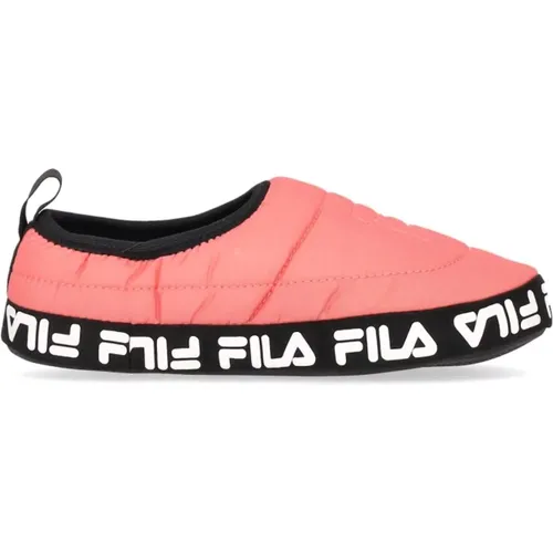 Rosa Slip-On Schuhe , Damen, Größe: 37 EU - Fila - Modalova