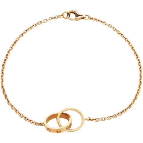 Pre-owned Rose Gold bracelets , female, Sizes: ONE SIZE - Cartier Vintage - Modalova