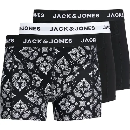 Paris Trunks 3er Pack Boxershorts , Herren, Größe: 2XL - jack & jones - Modalova