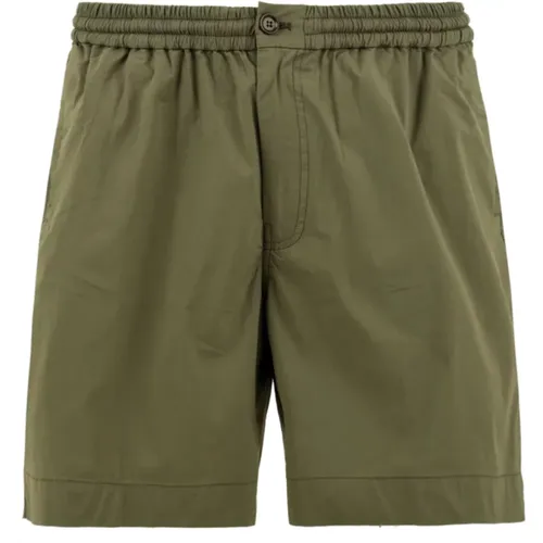 Military Style Shorts , male, Sizes: M, XL, L, S - Aspesi - Modalova