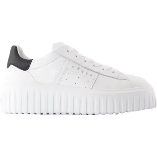 Leder sneakers , Damen, Größe: 38 EU - Hogan - Modalova