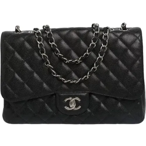 Pre-owned Leather chanel-bags , female, Sizes: ONE SIZE - Chanel Vintage - Modalova