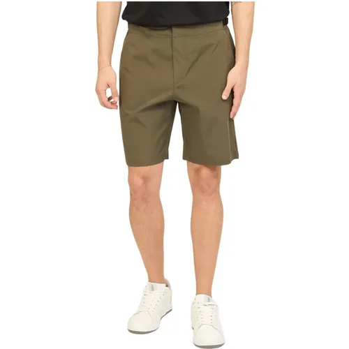 Grüne Bermuda-Shorts mit Sorona-Faser - ECOALF - Modalova