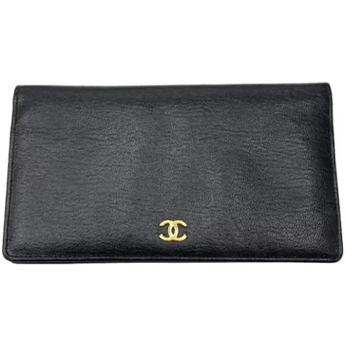 Pre-owned Leather wallets , female, Sizes: ONE SIZE - Chanel Vintage - Modalova