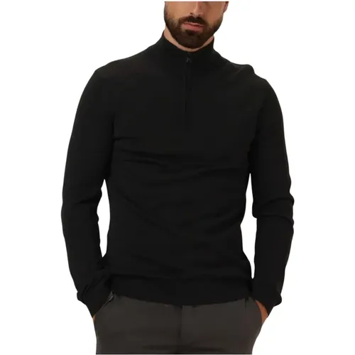 Eleganter Schwarzer Rollkragenpullover , Herren, Größe: 2XL - Hugo Boss - Modalova