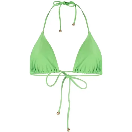 Grünes Halterneck Bikini Top - Nanushka - Modalova