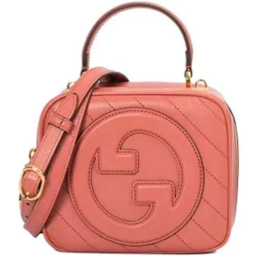 Pre-owned Leather handbags , female, Sizes: ONE SIZE - Gucci Vintage - Modalova