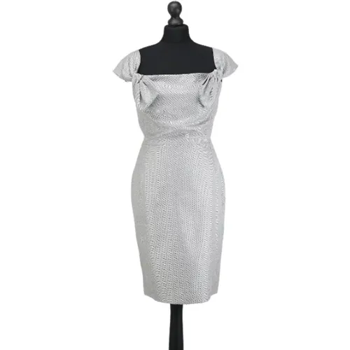 Pre-owned Silk dresses , female, Sizes: M - Dior Vintage - Modalova