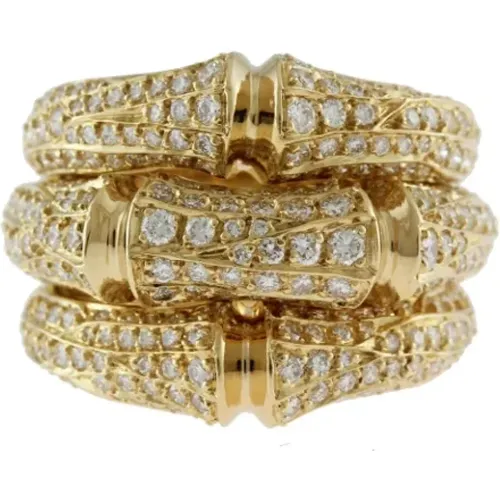 Pre-owned Gold rings , female, Sizes: ONE SIZE - Cartier Vintage - Modalova