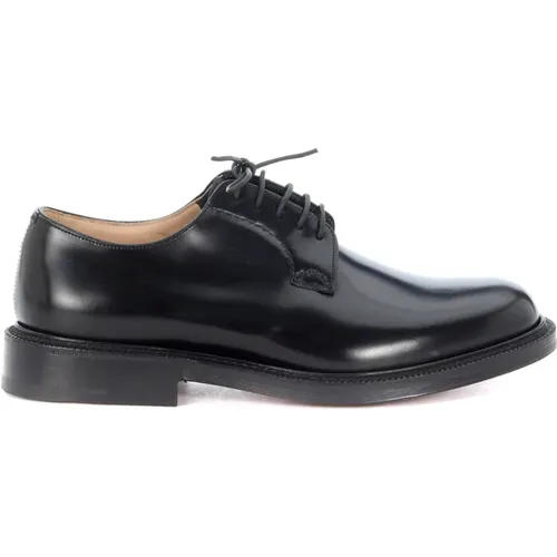 Leather Lace-up Shoes , male, Sizes: 7 1/2 UK, 10 UK, 9 UK - Church's - Modalova