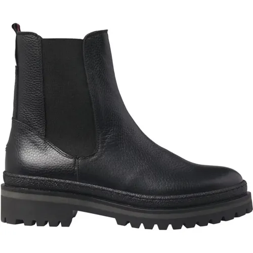 Widerstandsfähiger Chelsea-Stiefel , Damen, Größe: 38 EU - Tommy Hilfiger - Modalova