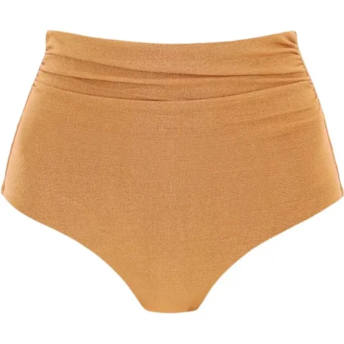 Metallic Fiber Bikini Briefs - Max Mara - Modalova