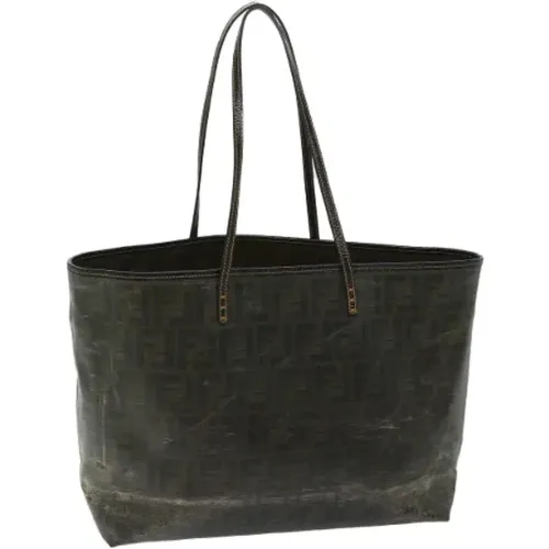 Pre-owned Canvas totes , Damen, Größe: ONE Size - Fendi Vintage - Modalova