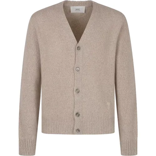 ADC Cardigan Sweater , male, Sizes: M, XS, S - Ami Paris - Modalova