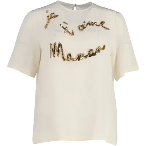 Pre-owned Silk tops , female, Sizes: XL - Dolce & Gabbana Pre-owned - Modalova