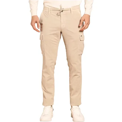 Samt Cargo Hose Extra Slim Fit , Herren, Größe: M - Mason's - Modalova