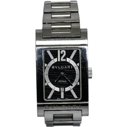 Pre-owned Metal watches , male, Sizes: ONE SIZE - Bvlgari Vintage - Modalova